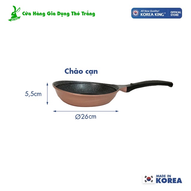 Chảo Chống Dính KoreaKing KFP - 26CI (26cm)