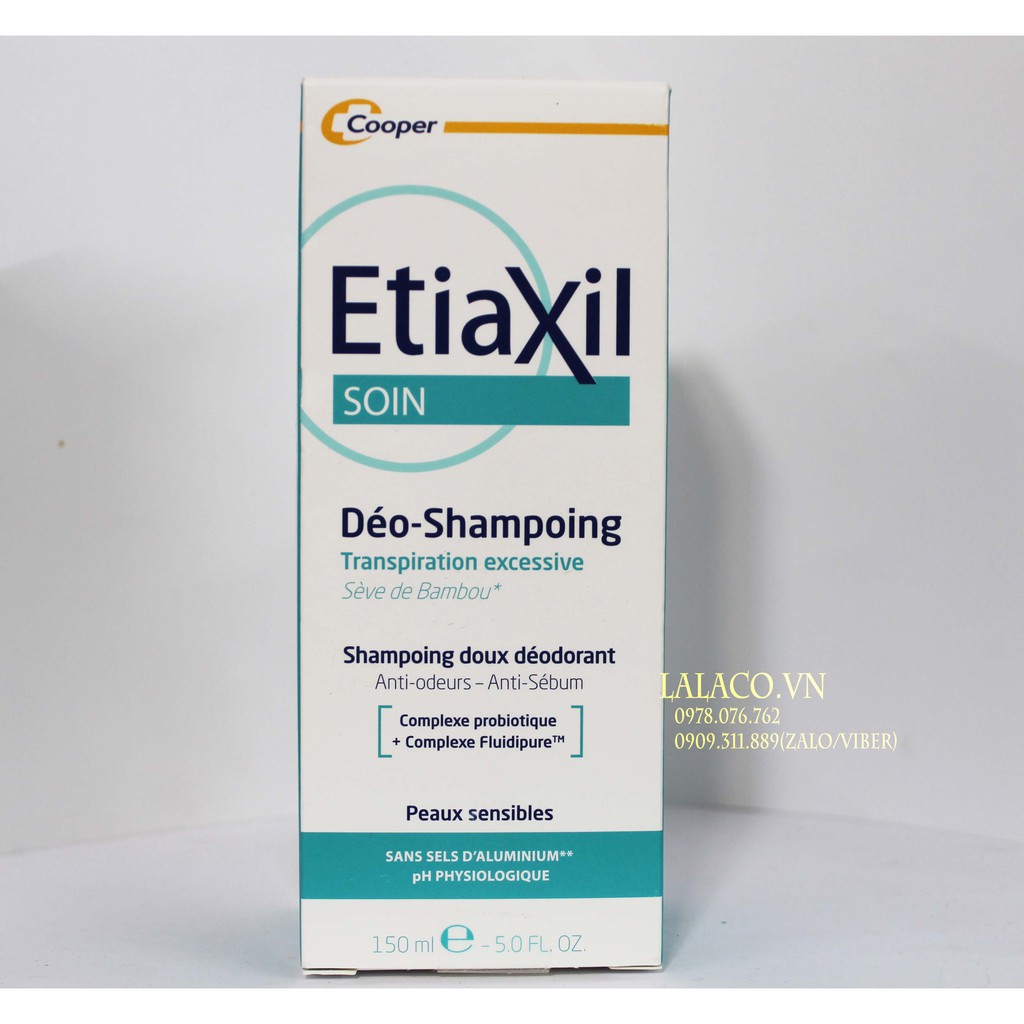 Gel tắm làm sạch và khử mùi 2 trong 1 EtiaXil Deo-Douche 24h 200ml