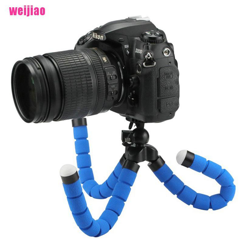 Chân Tripod Bạch Tuộc Mini Có Mút Đỡ Điện Thoại / Máy Ảnh Giá Đỡ