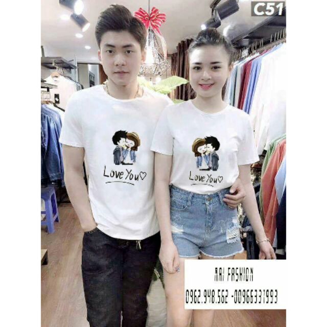 Áo đôi tình yêu, chụp hình đẹp