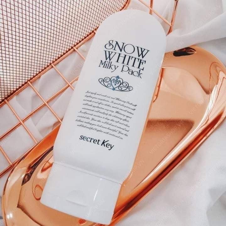 KEM DƯỠNGTRẮNG BODY - SNOW WHITE MILKY PACK Secret Key PHIÊN BẢN MỚI