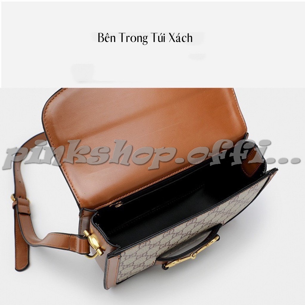 Túi đeo chéo nữ hà hồ , Túi xách nữ phối đồ cực đẹp hàng cao cấp full box Pink Shop TSPS26 | BigBuy360 - bigbuy360.vn