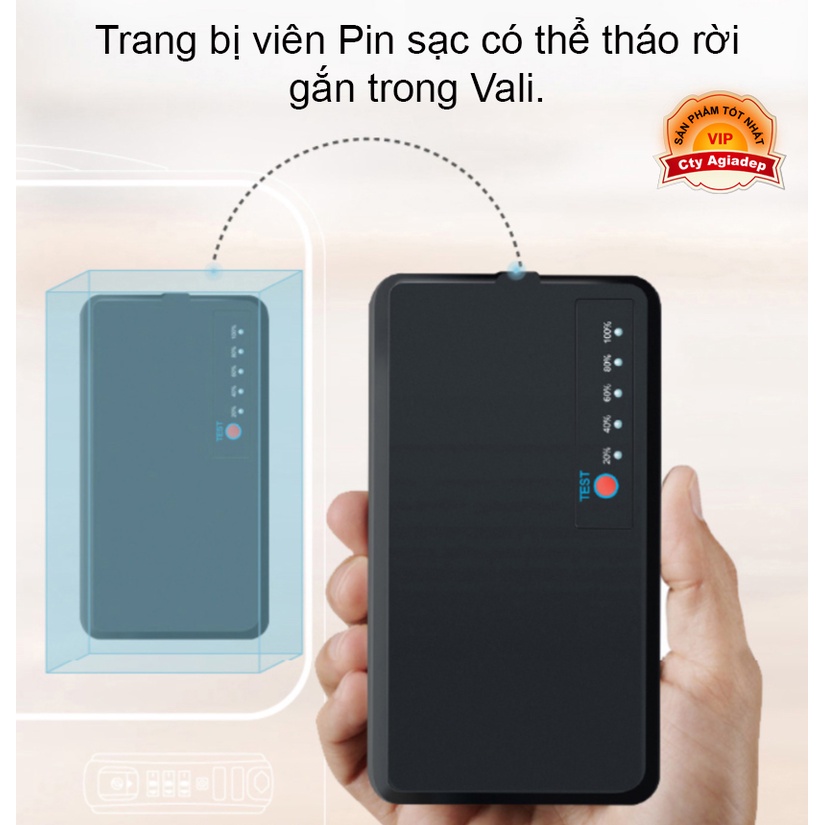 Thanh Lý - Xả Kho hàng trưng bày Vali thông minh - Siêu sale vali thông minh có Cổng USB sạc dự phòng