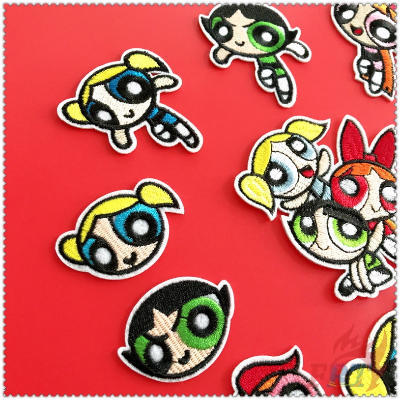 Set 1 / 3 Miếng Vá Thêu Hình Hoạt Hình