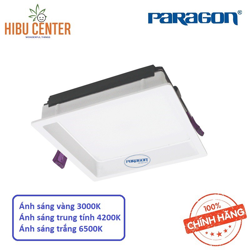 Đèn LED PARAGON Downlight Dân Dụng (PRDNN Series) 7W/ 9W/ 12W - Ánh Sáng Vàng/ Trung Tính/ Trắng. Hàng Chính Hãng