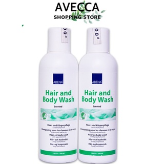 Dầu gội và tắm không dùng nước hương thơm nhẹ Abena (200ml)