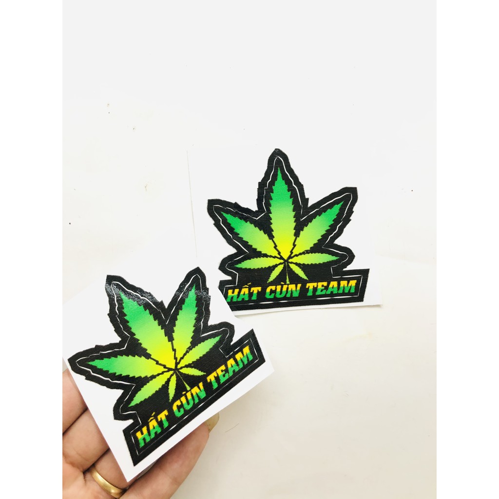 Tem Sticker hất cùng team 3 lớp cao cấp