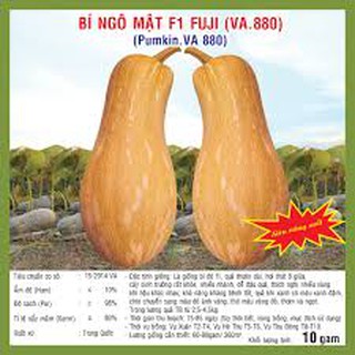 HẠT GIỐNG BÍ MẬT F1 GÓI 2 GRAM