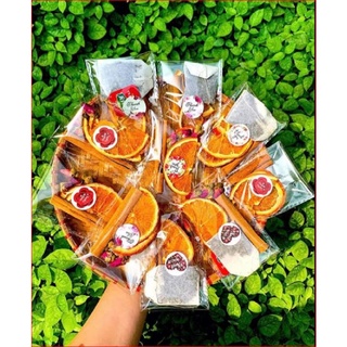 combo 15 GÓI TRÀ CAM QUẾ NỤ HỒNG trà thảo mộc detox đẹp da