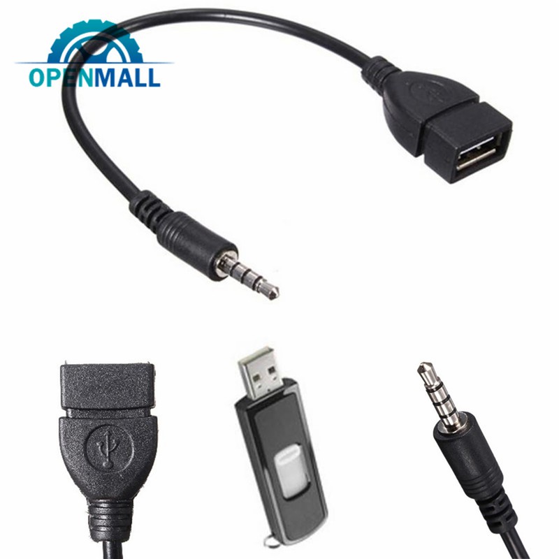 Giắc chuyển đổi từ đầu đực 3.5mm sang đầu cái
