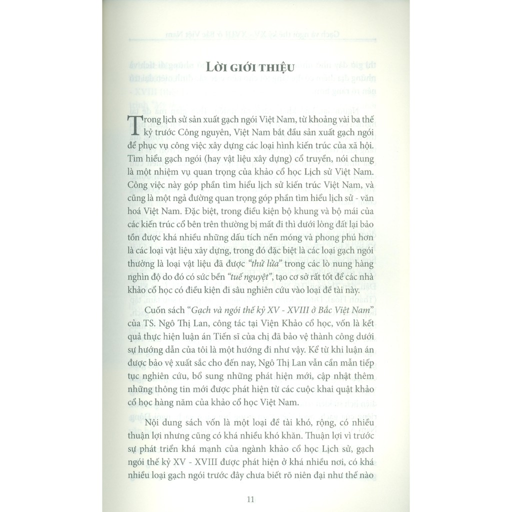 Sách - Gạch Và Ngói Thế Kỷ XV-XVIII Ở Bắc Việt Nam | BigBuy360 - bigbuy360.vn