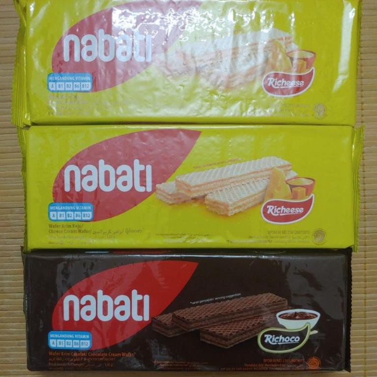 Bánh kem xốp Nabati gói 130g 2 vị