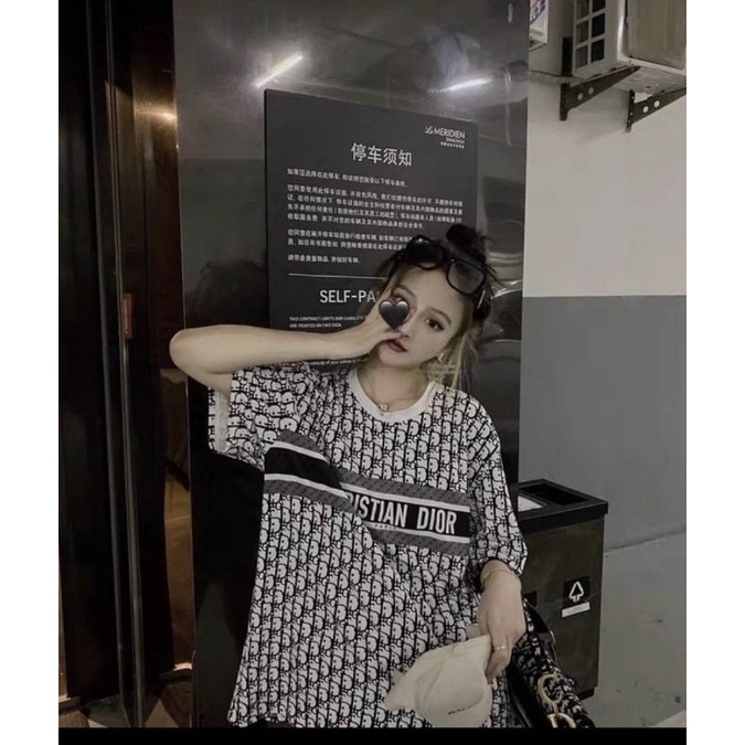 Áo Thun Họa Tiết CHRISTIAN D.R Form Rộng Tay Lỡ Unisex, Áo Phông Cực Hót Form Rộng Tay Lỡ