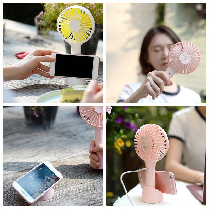 [Chính Hãng] Quạt Sạc Cầm Tay Mini Funlab 01 2500mAh Siêu êm Quạt Siêu Lâu