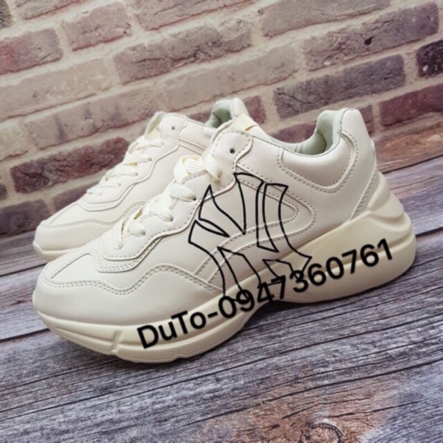 [SALE SỐC-FULLBOX] Giày thể thao 𝐆𝐮𝐜𝐜𝐢 NY mảnh KEM size 36-&gt;43