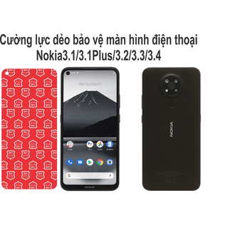 Cường lực dẻo bảo vệ điện thoại nokia 3.1/3.1plus/3.2/3.3/3.4