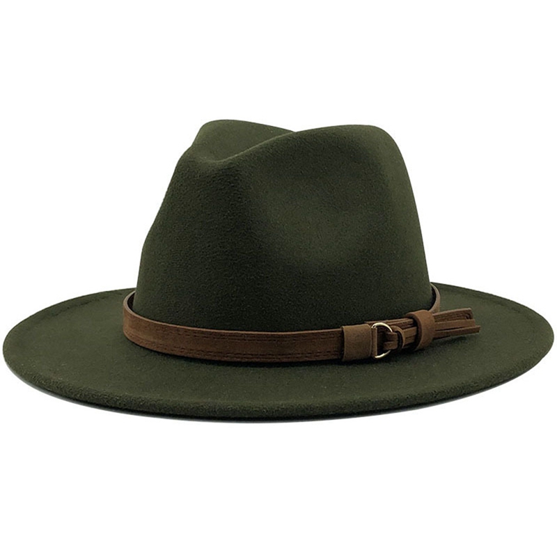 Mũ Fedora Vành Rộng Phong Cách Vintage Cho Nam Và Nữ