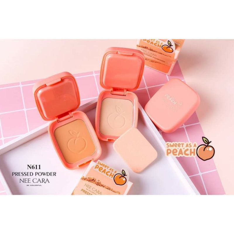 Phấn phủ trái đào Nee Cara Sweet As A Peach N611 Thái Lan (6g)