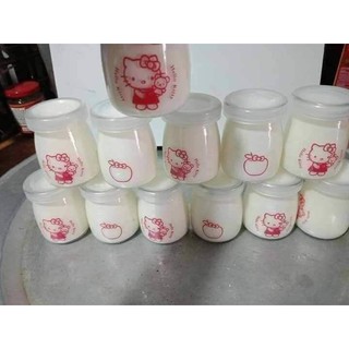 Set 12 Hũ Thủy Tinh Làm Sữa Chua