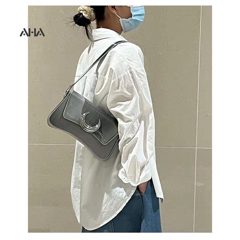 AHA OFFICIAL Túi Xách Đeo Dưới Cánh Tay 5D Màu Gradient Cao Cấp Cho Nữ