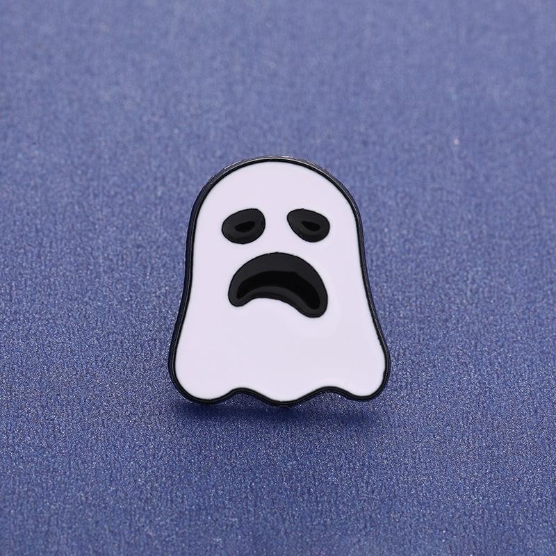 Ghim Cài Ba Lô Bằng Hợp Kim Họa Tiết Halloween Hoạt Hình Ma Bí Ngô Dễ Thương Cho Nam Và Nữ