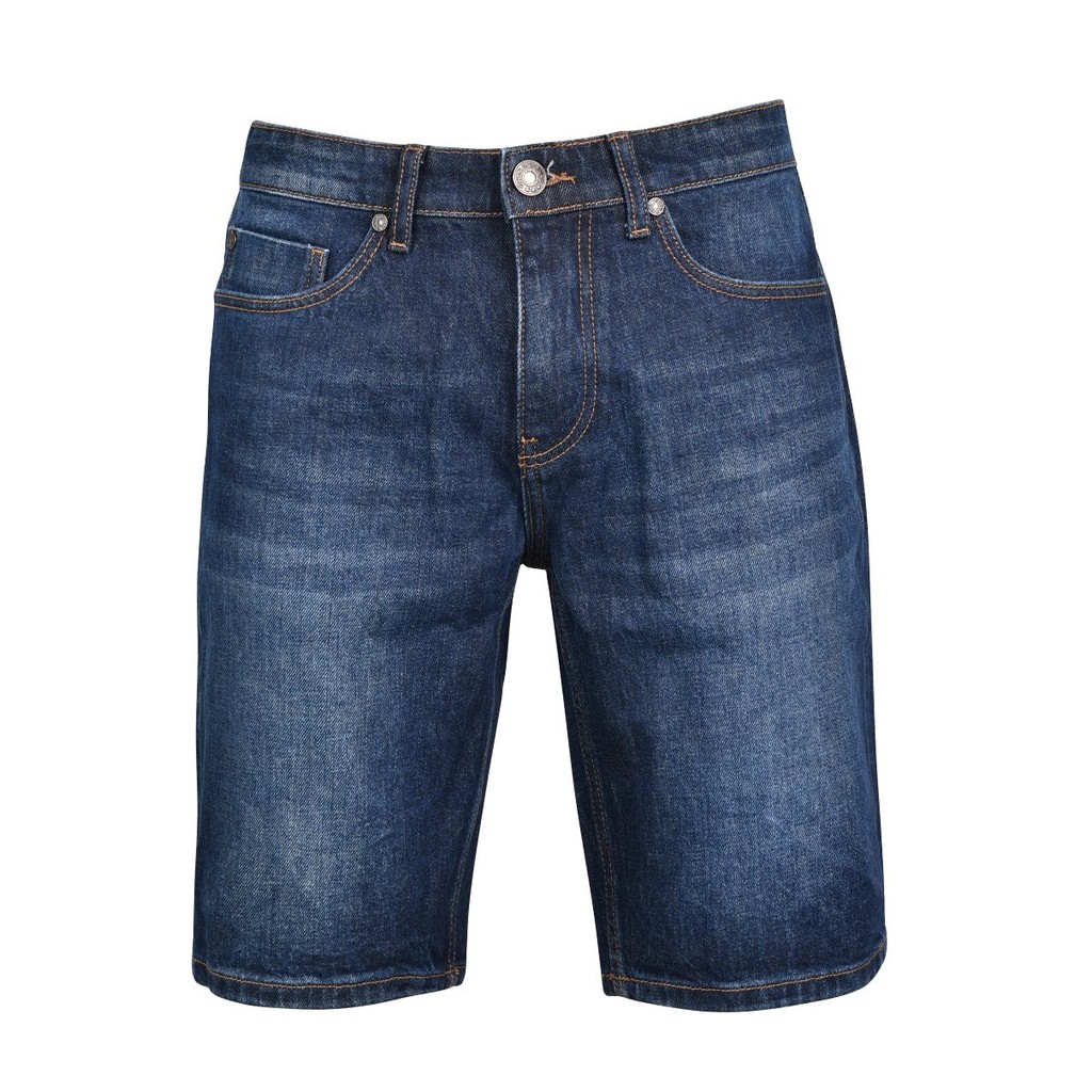 Quần Short Jeans Owen SJ22880 - Kiểu Dáng Slim Fit - Màu Xanh Jeans - Xanh Đậm