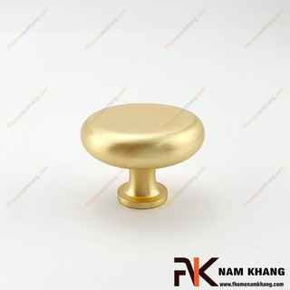 Núm cửa tủ tròn vàng mờ NK211-VM (Màu Vàng Mờ)