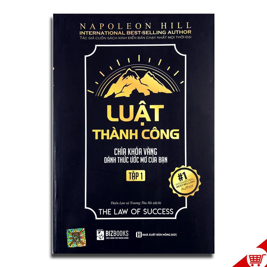 Sách - Luật Thành Công - Chìa Khóa Vàng Đánh Thức Ước Mơ Của Bạn (Bộ 2 quyển, lẻ tùy chọn)