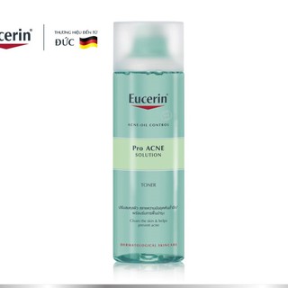 Nước hoa hồng cho da dầu mụn Acne Oil Control ProAcne Solution Toner 200ml - Eucerin
