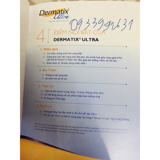 Gel mờ sẹo Dermatix ultra