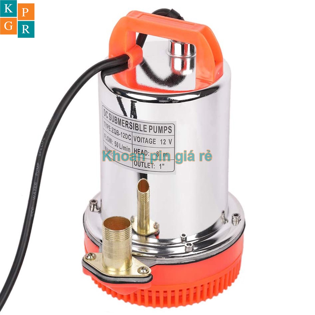 Bơm chìm 12V-24V công suất 180W 66L/Phút
