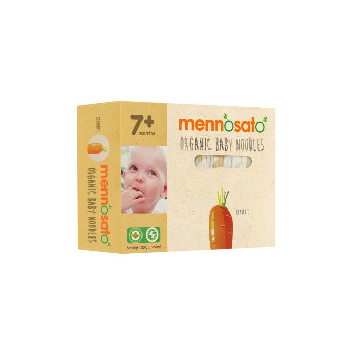 Mì ăn dặm cho bé vị Rau Củ Hữu Cơ MenNoSato Organic Baby Noodles nhập khẩu Malaysia-OL