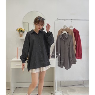 [Mã FATHANG5 giảm 10K đơn 50K] Áo sơmi kẻ caro CICISTUDIO