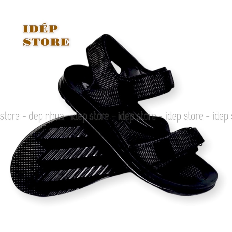 Giày sandal cao cấp unisex GL017- Xăng đan 2 quai đúc nguyên khối KH11