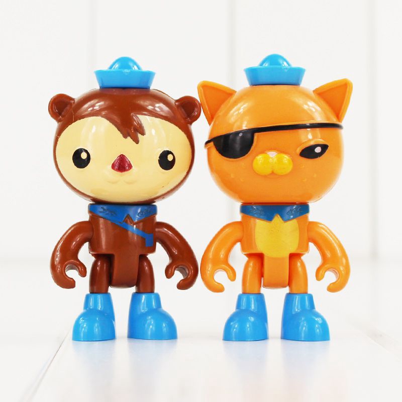 Bộ Sưu Tập Búp Bê Nhân Vật Phim The Octonauts (8 Cái)