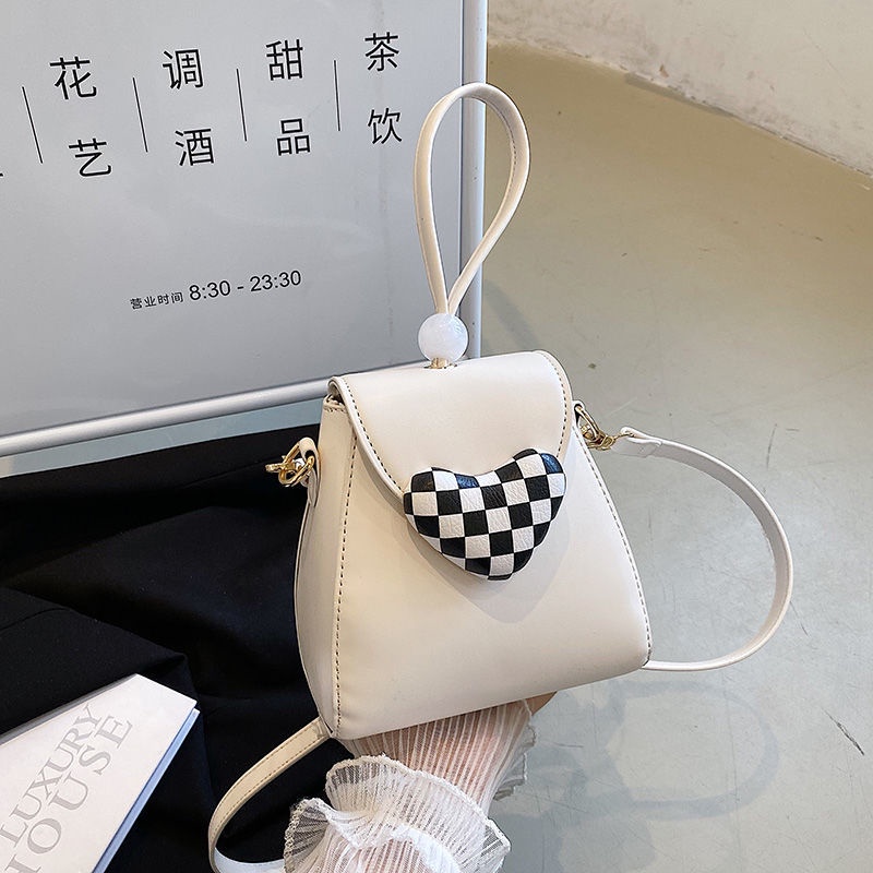 Túi Đeo Vai Hình Trái Tim Phong Cách Thời Trang Mùa Hè Xinh Xắn