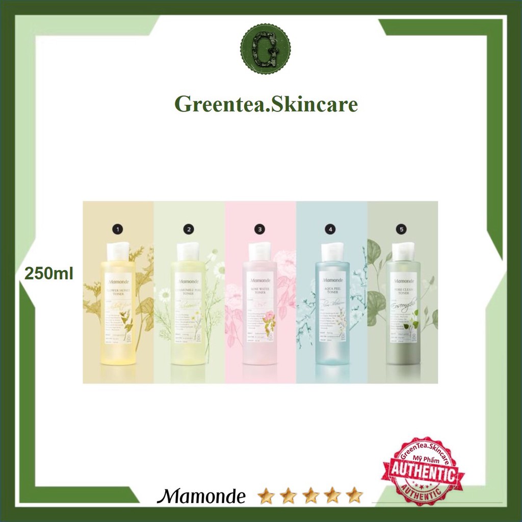 Nước Hoa Hồng Mamonde 💖 FREESHIP 💖 Nước Hoa Hồng Mamonde Toner 250ml