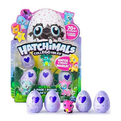 Vỉ 4 trứng Hatchimals không trùng linh thú