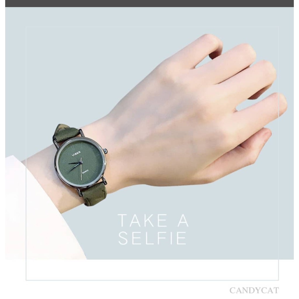 [GIÁ SỈ] đồng hồ nữ dây da ulzzang thời trang