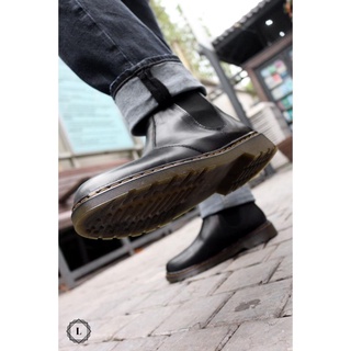 Giày Bốt Đốc Chelsea Boot Thời Trang Nam DR487 Chất Liệu Da Trơn, Đế Đúc Tăng Chiều Cao