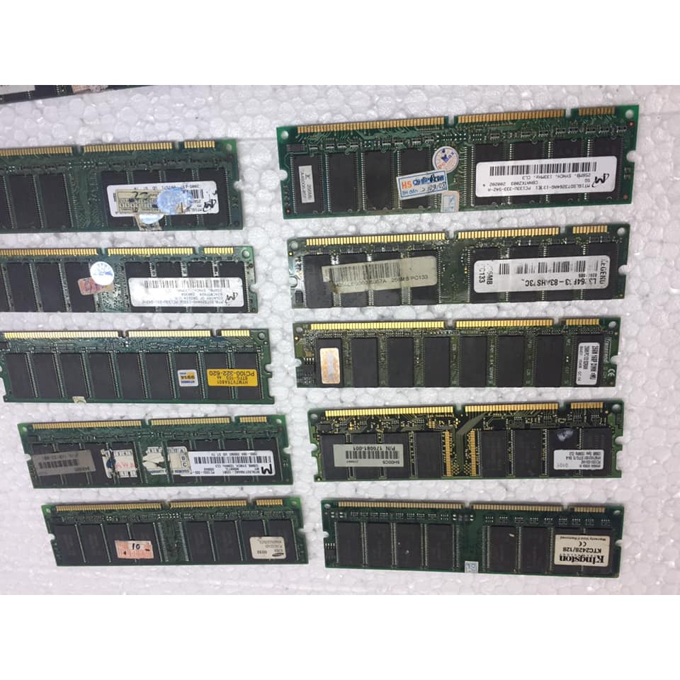 Ram SDRam Máy tính 64Mb PC 100 PC 133