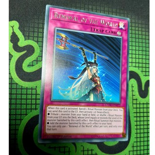 [ Đỗ Lạc Shop ] Thẻ Bài Mint90 Yugioh Trap Renewal of the World - CYHO-EN072 - Rare