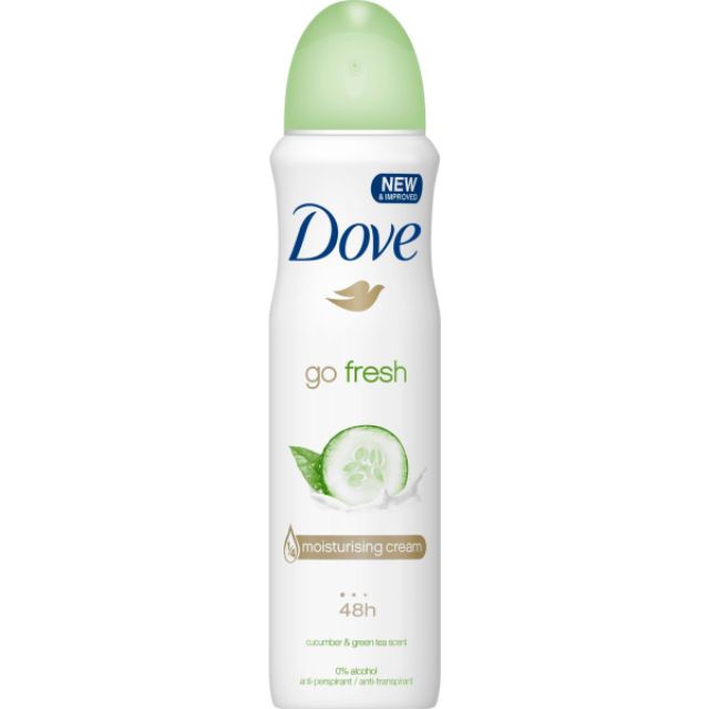 Xịt Khử Mùi Dove 48h 150ml