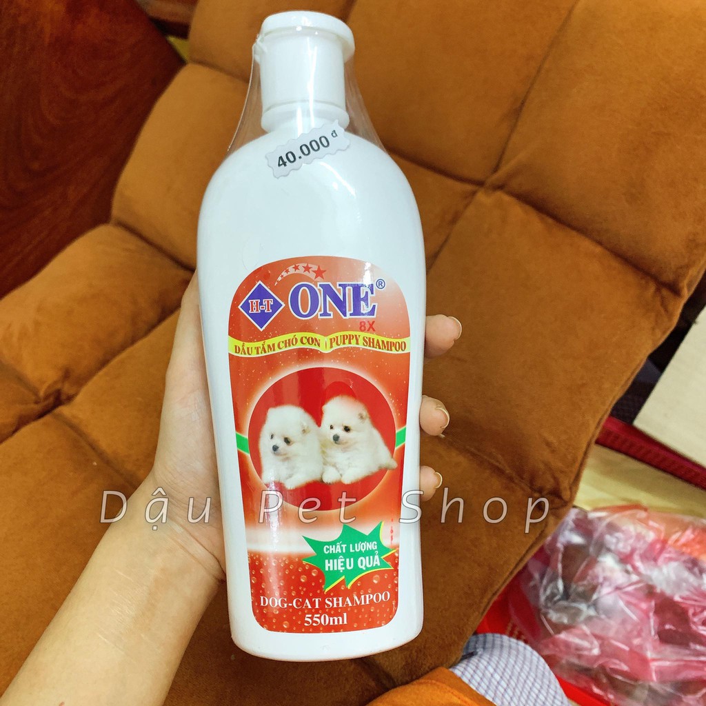 Dầu tắm One 8x không cay mắt dành cho chó, mèo con