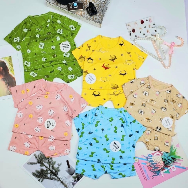 BỘ THUN LẠNH MONKY MOM HÀNG CHUẨN LOẠI 1 CHO BÉ 7-18kg