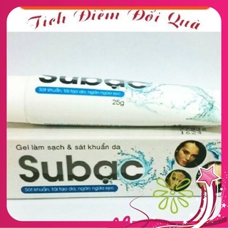 Kem Su bạc - sát khuẩn, sạch da - Mua 10 tặng 1 bằng tem tích điểm Subac. HÀNG CHÍNH HÃNG 100%