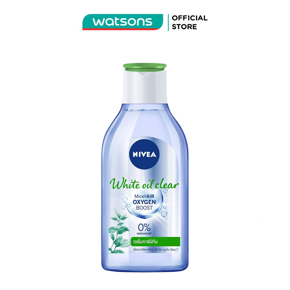 Nước Tẩy Trang Nivea White Oil Clear Giúp Sạch Nhờn Dành Cho Da Nhờn 400ml