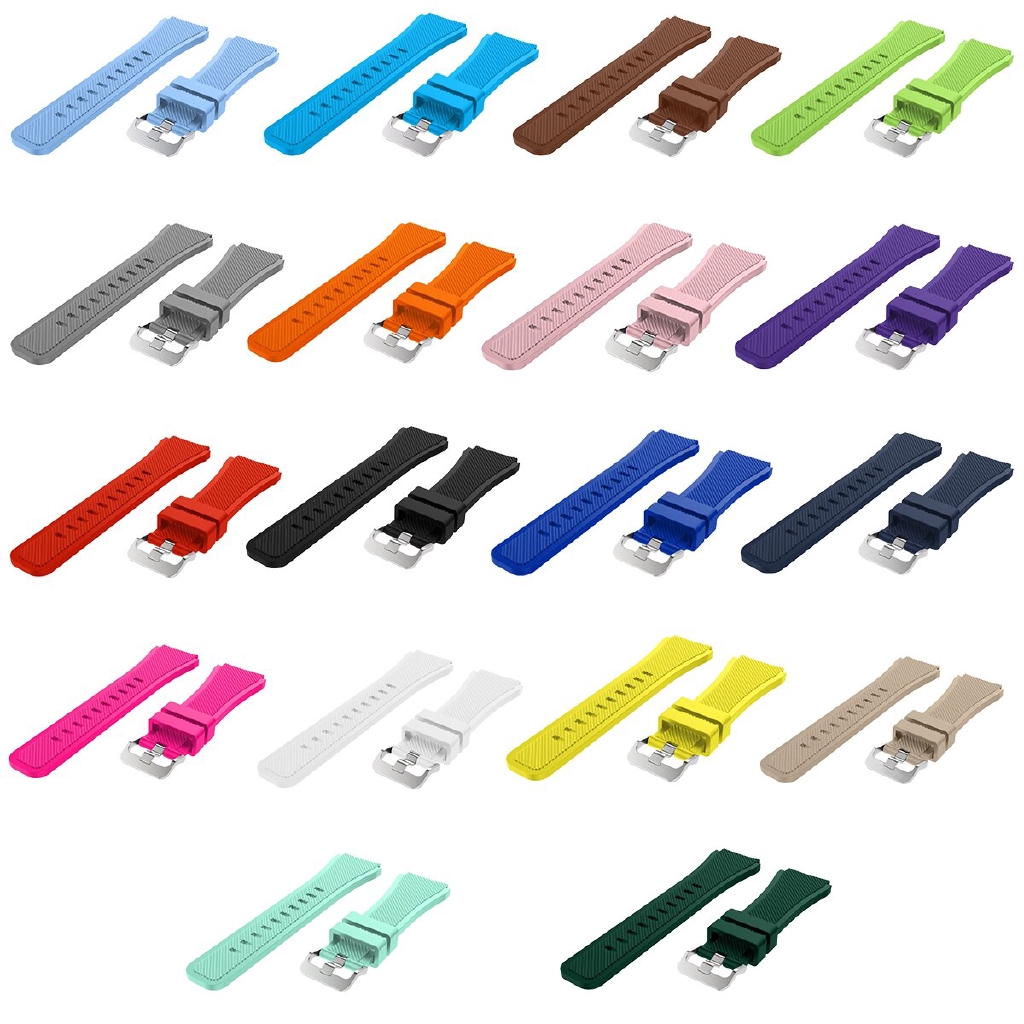 Dây Đeo Thay Thế Bằng Silicone Nhiều Màu Cho Đồng Hồ Thông Minh Huawei Gt2 46mm Watch Gt 2 Gt2