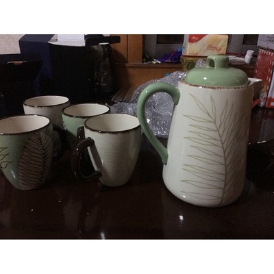 Bộ Bình nước cao cấp sứ tráng men phong cách NHẬT BẢN