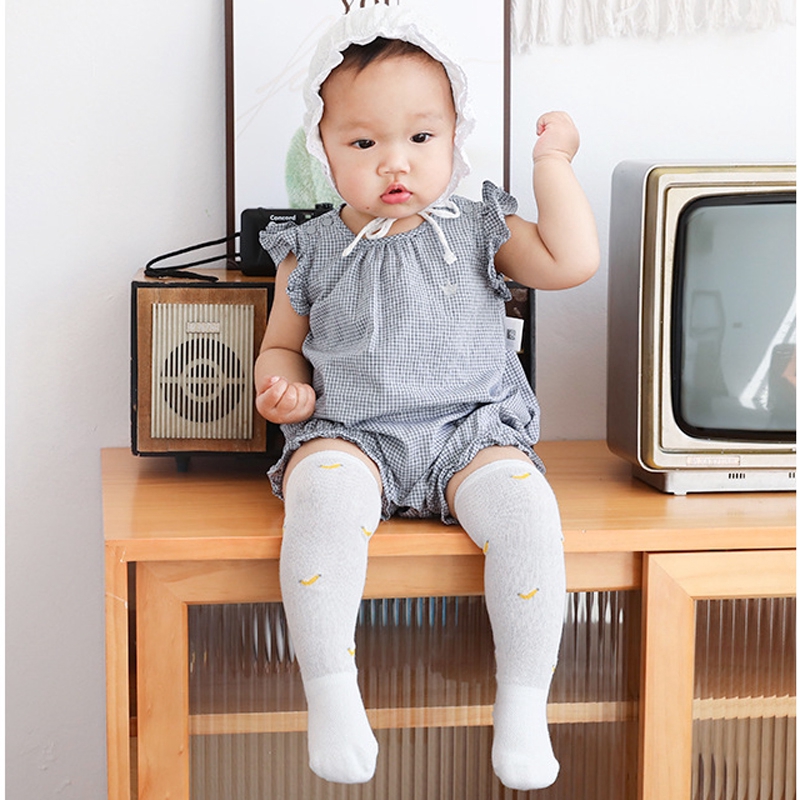 Vớ Dài Đến Gối Phối Ren Dễ Thương Dành Cho Bé